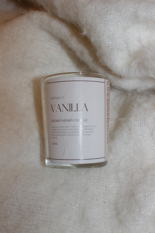 Vanilla bean 5oz candle