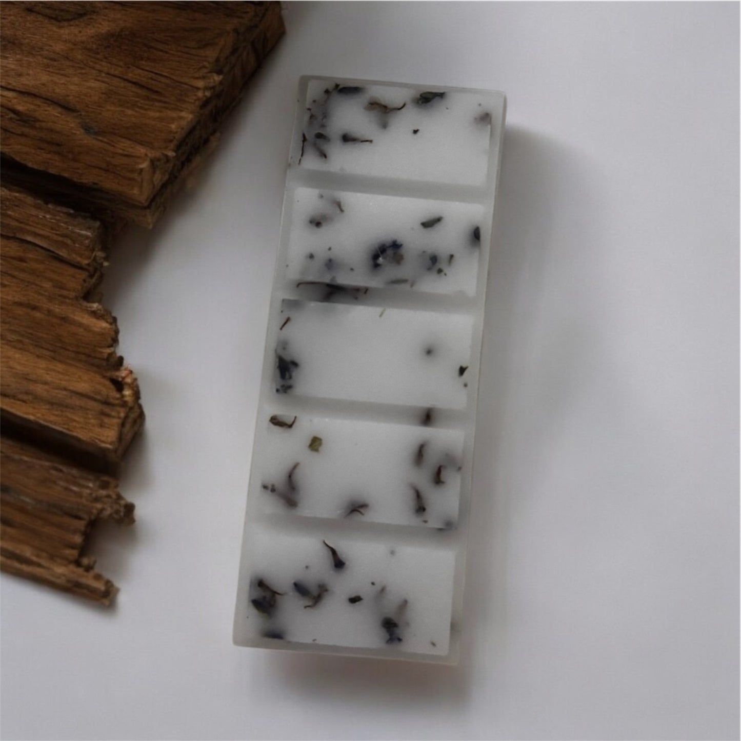 Lavender distress snap bar wax melt